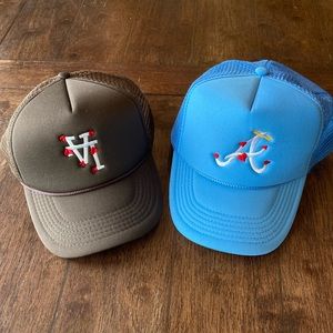LIMITED EDITION: Los Angeles & Atlanta Braves Trucker Hats (2-PACK)
